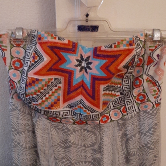 Size L rip curl strapless sundress - Picture 3 of 9